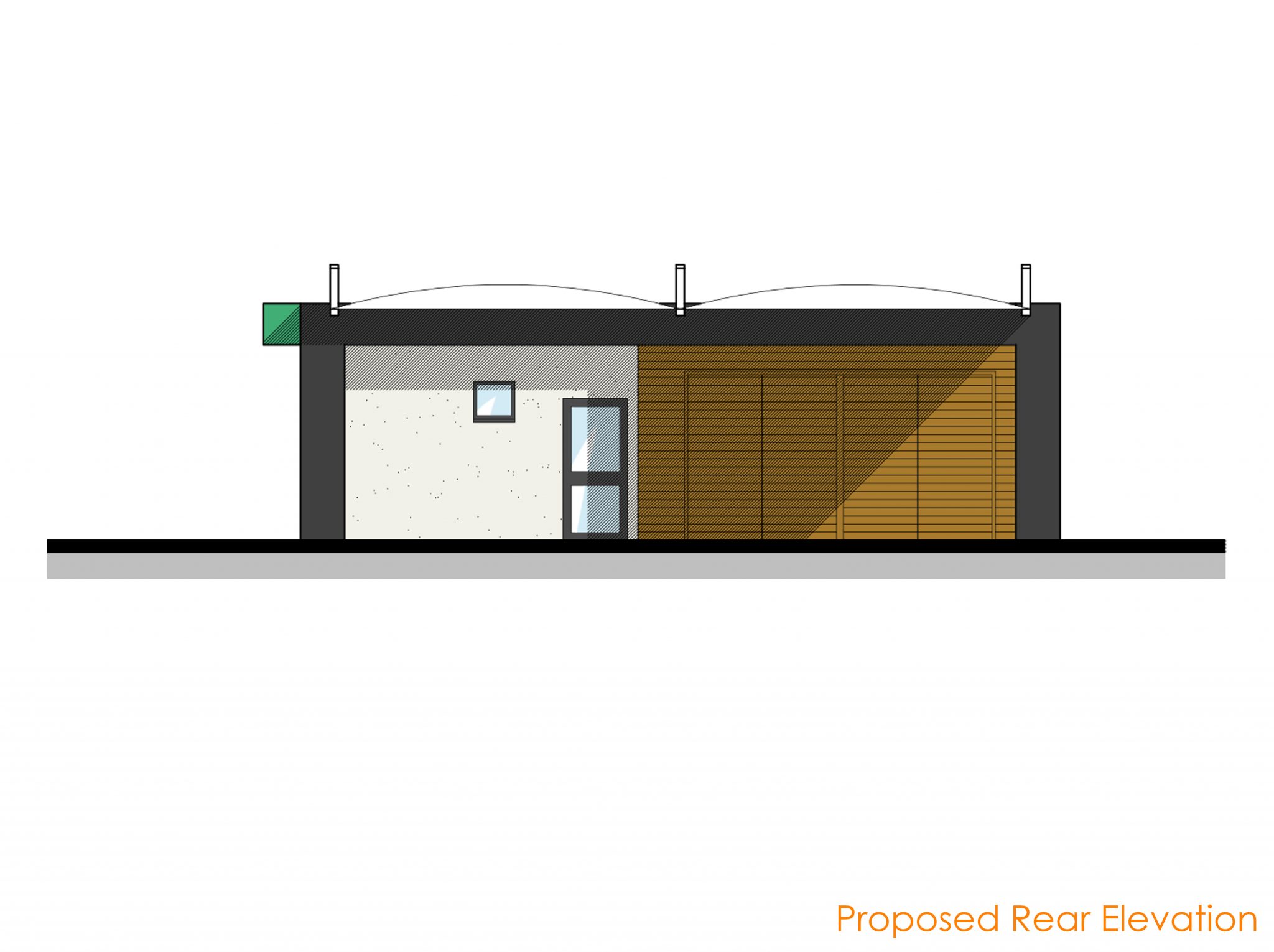 Proposed Rear Elevation